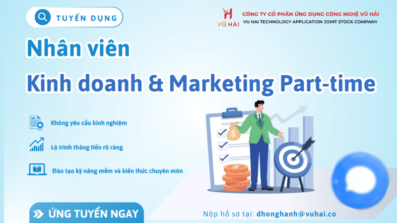Bài đăng Facebook Tuyển dụng Doanh nghiệp Hiện đại Tối giản Xanh trắng