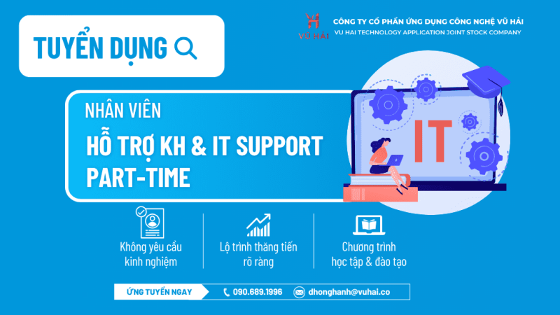 Bài đăng Instgram Quảng cáo Tuyển dụng Chuyên nghiệp Hiện đại Xanh lam